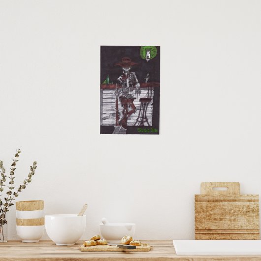 Das Kind lebt Poster (Küche)