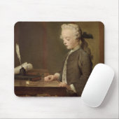 Das Kind mit einem Teetotum Mousepad (Mit Mouse)