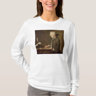 Das Kind mit einem Teetotum T-Shirt