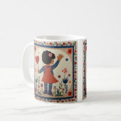 Das Kind selbst ist ein Engel. Kaffeetasse (Vorderseite Links)