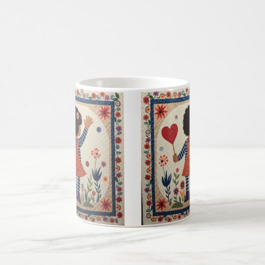 Das Kind selbst ist ein Engel. Kaffeetasse (Mittel)