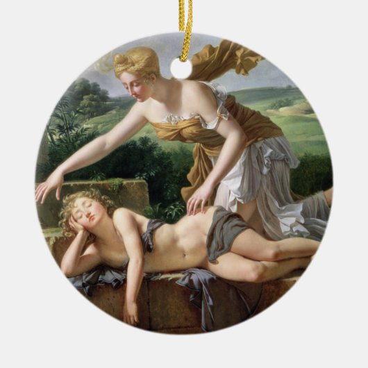 Das Kind von Vermögen, 1801 (Öl auf Leinwand) Keramik Ornament (Vorne)