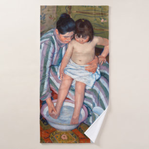 Das Kinderbad, Mary Cassatt Badehandtuch