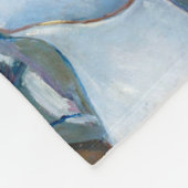 Das Kinderbad, Mary Cassatt Fleecedecke (Ecke)