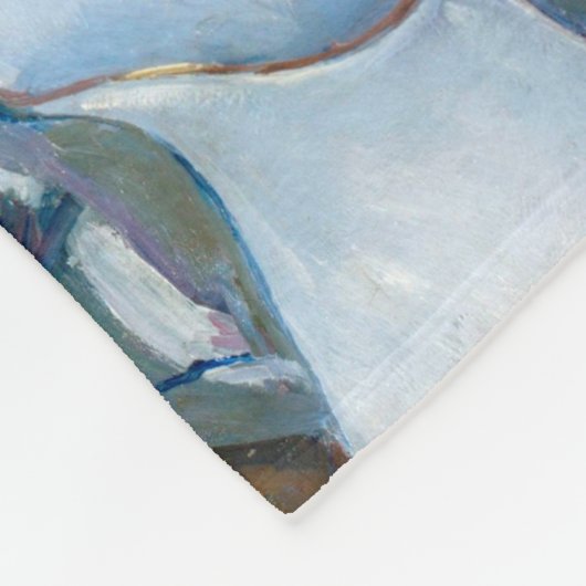 Das Kinderbad, Mary Cassatt Fleecedecke (Ecke)