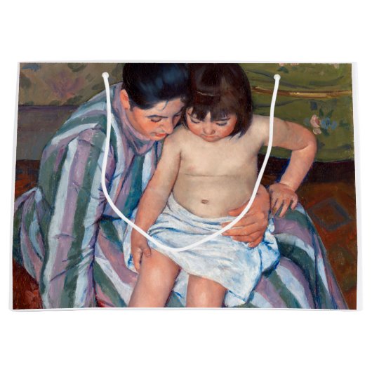 Das Kinderbad, Mary Cassatt Große Geschenktüte (Vorderseite)