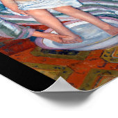 Das Kinderbad, Mary Cassatt Poster (Ecke)