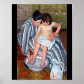 Das Kinderbad, Mary Cassatt Poster (Vorne)