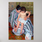Das Kinderbad, Mary Cassatt Poster (Vorne)
