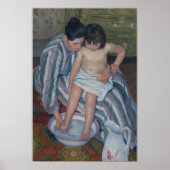 Das Kinderbad von Mary Cassatt - Poster (Vorne)