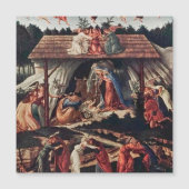 Das Kinderbuch der Weihnachtskarte Magnetkarte (Vorderseite)