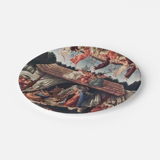 Das Kinderbuch zum Weihnachtsbuch Pappteller (Schrägansicht)