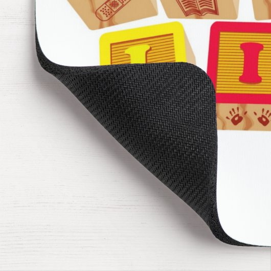 Das Kinderleben blockiert Mousepads (Ecke)