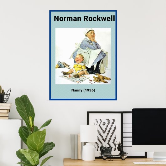 Das Kindermädchen Poster (Heimbüro)