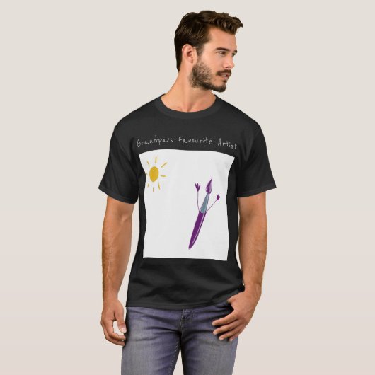 Das Kinderwerk für Großvater-T - Shirt (Vorne ganz)