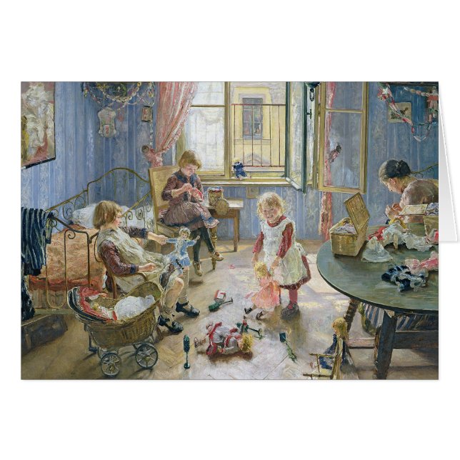 Das Kinderzimmer, 1889 (Vorderseite (Horizontal))