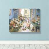 Das Kinderzimmer 1889 Leinwanddruck (Insitu (Holzboden))