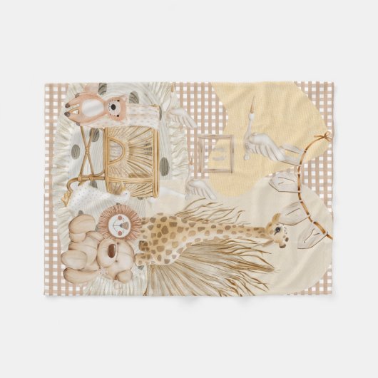 Das Kinderzimmer Fleecedecke (Vorderseite (Horizontal))