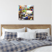 Das Kindesgedanken der Shaw-Stiftung Leinwanddruck (Insitu (Schlafzimmer))