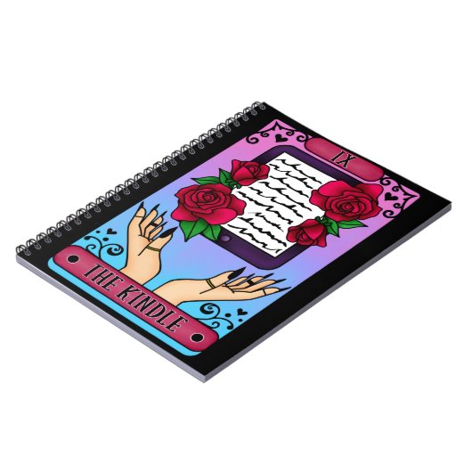 Das Kindle Reader Tarot Notebook Notizblock (Linke Seite)