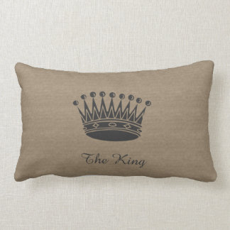 Das King Canvas-Look Kissen