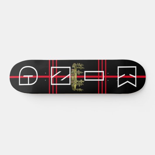 Das King Design Skateboard für Anfänger (Horizontal)
