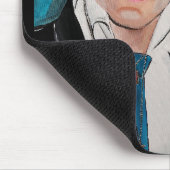 Das King-Gemälde von Alfred Fox Mousepad (Ecke)