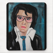 Das King-Gemälde von Alfred Fox Mousepad (Vorne)