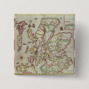 Das Kingdome von Schottland, graviert durch Button