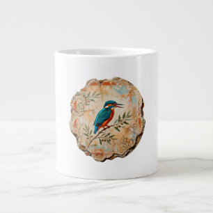 Das Kingfisher-Fragment: Pompeiis azurblauer Bote Jumbo-Tasse