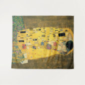 Das Kiss-Bild - Gustav Klimt Wandteppich (Vorderseite (Horizontal))
