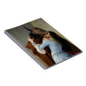 Das Kiss/Il Bacio Notebook Notizblock (Rechte Seite)