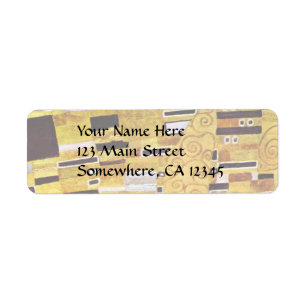 Das Kiss-Muster von Gustav Klimt, Art Nouveau