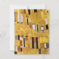 Das Kiss-Muster von Gustav Klimt, Art Nouveau