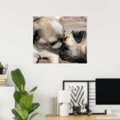 Das Kiss-Poster Poster (Heimbüro)