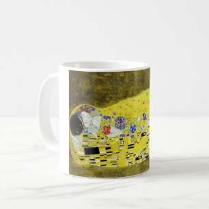 Das Kissbild von Gustav Klimt Kaffeetasse
