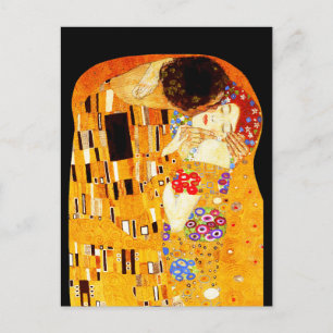 Das Kissbild von Gustav Klimt Postkarte