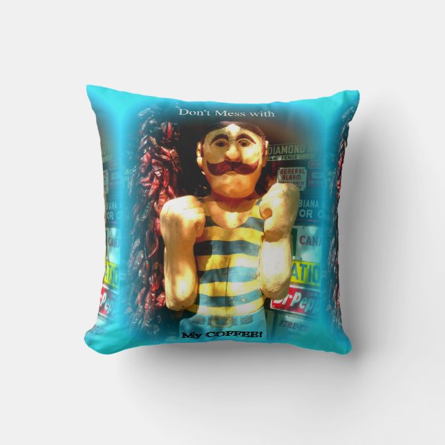 das Kissen des Kaffeeliebhabers (Vorderseite)