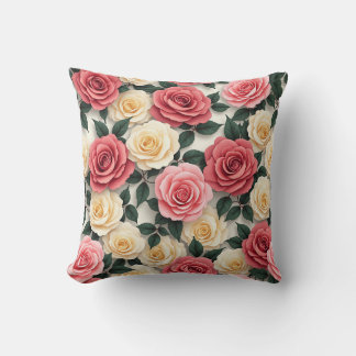 Das Kissen-Kissen-Kissen der Rose Kissen