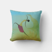 Das Kissen "Lebe und vergesse dich"