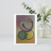 Das Kissen Postkarte (Stehend Vorderseite)