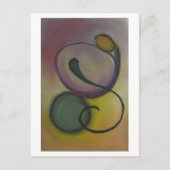 Das Kissen Postkarte (Vorderseite)