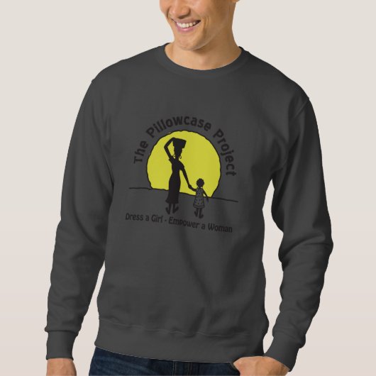 Das Kissenbezug-Projekt-Sweatshirt - Grau Sweatshirt (Vorderseite)