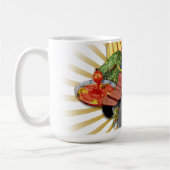 Das Kitsch Bitsch ©: Berühmt geschmückt! Kaffeetasse (Links)