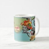 Das Kitsch Bitsch ©: KBFRK Logo Kaffeetasse (VorderseiteRechts)