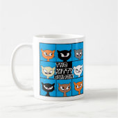 Das Kitty Bunch Niedlich Cat Lover Kaffeetasse (Links)