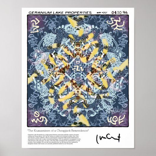 Das Kiusaaminen eines Cheapjack-Wohlbefindens Poster (Vorne)