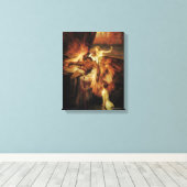 Das Klagen für Icarus Leinwanddruck (Insitu (Holzboden))