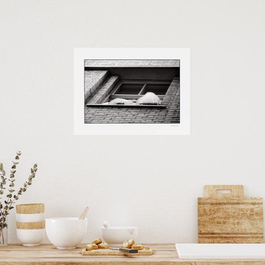 DAS KLANG IHRES SILENZ-Posters Poster (Küche)