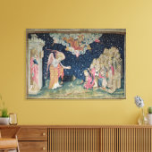 Das Klangbild des Siebten Trumpets und des Leinwanddruck (Insitu (Wohnzimmer))